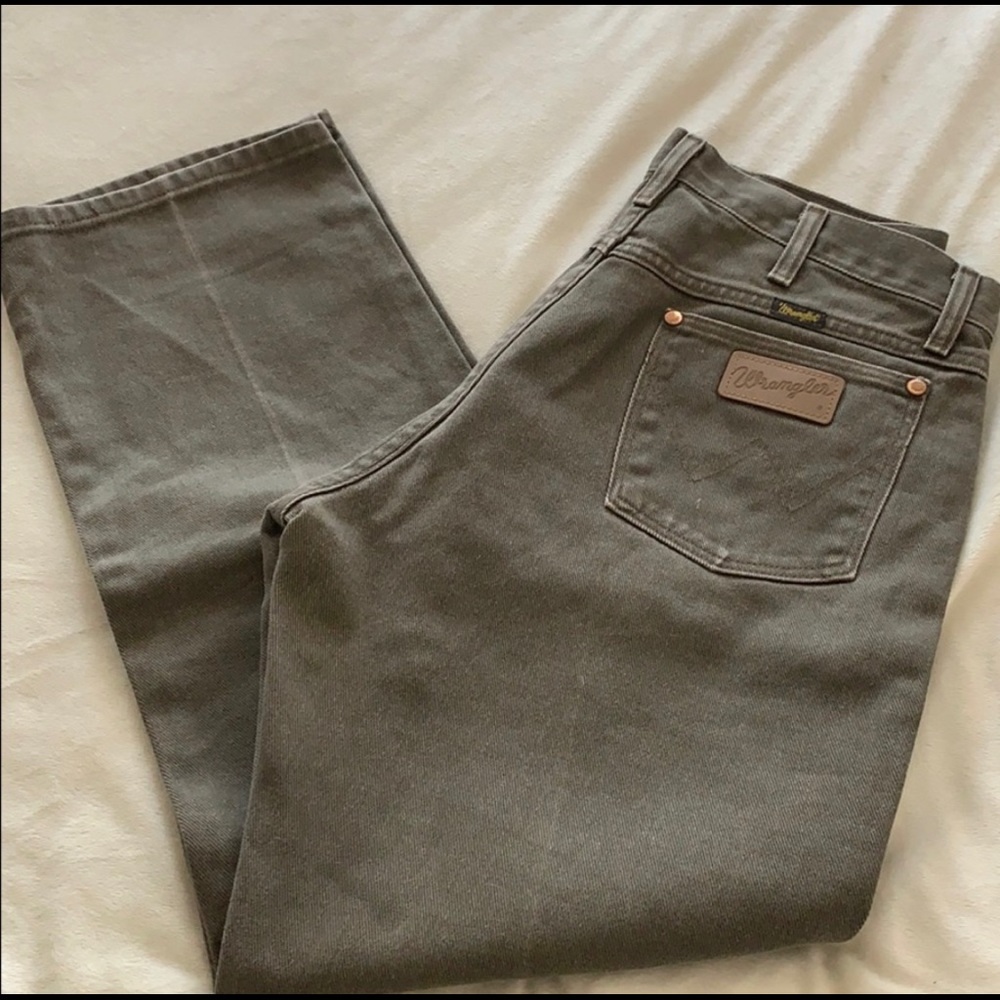 Vintage Wrangler Olive Jean